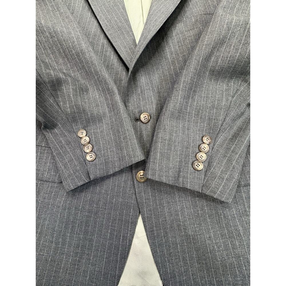 Vintage Polo University Club Ralph Lauren Pinstripe Blazer Men’s 38R Union Made - Picture 6 of 12